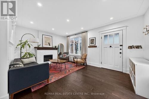 282 Park Street, Kitchener, ON - Indoor With Fireplace
