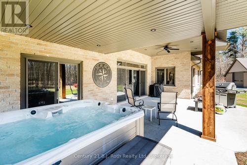 HOT TUB - 291 Concession Road 8 E, Tiny, ON - Outdoor With Deck Patio Veranda With Exterior