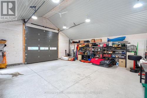 DETACHED GARAGE - 291 Concession Road 8 E, Tiny, ON - Indoor Photo Showing Garage