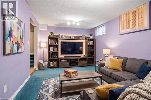 Virtually Staged - 60 Rexford Drive, Hamilton, ON - Indoor Photo Showing Living Room
