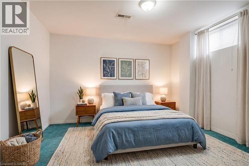 Virtually Staged - 60 Rexford Drive, Hamilton, ON - Indoor Photo Showing Bedroom