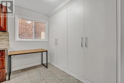 New built in storage in kitchen! - 