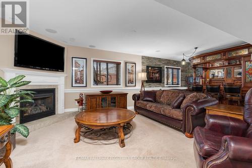 11 Red Cedar Lane, Essa, ON - Indoor Photo Showing Living Room With Fireplace