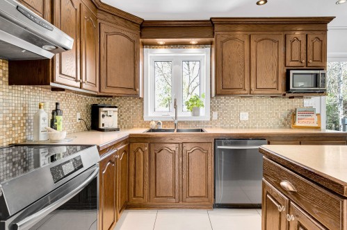 Cuisine - 132 Av. Fraser, Lorraine, QC - Indoor Photo Showing Kitchen With Double Sink