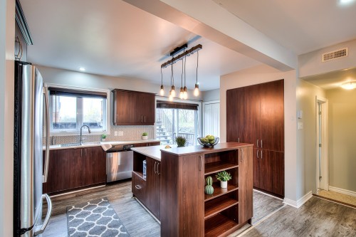 Kitchen - 596 Rue Étienne-Lavoie, Laval (Sainte-Dorothée), QC - Indoor Photo Showing Kitchen With Upgraded Kitchen