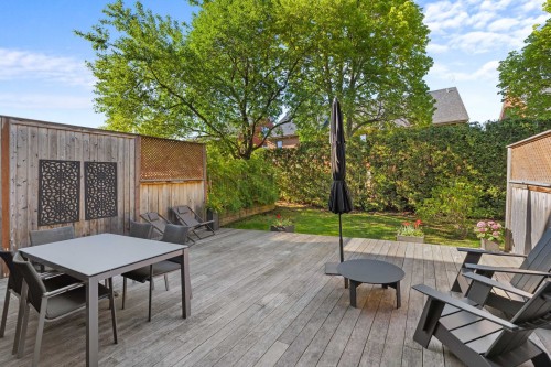 Terrasse - 107 Av. Dresden, Mont-Royal, QC - Outdoor With Deck Patio Veranda With Exterior