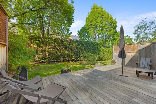Jardin - 107 Av. Dresden, Mont-Royal, QC - Outdoor With Deck Patio Veranda
