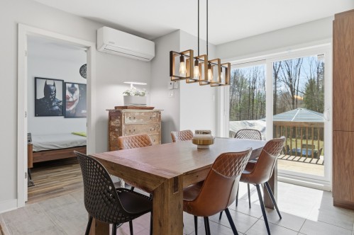 Salle à manger - 45 Rue De L'Affluent, Saint-Hippolyte, QC - Indoor Photo Showing Dining Room