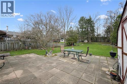 106 Ruskview Road, Kitchener, ON - Outdoor With Backyard