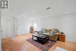 Large finished basement w/ bar area - 