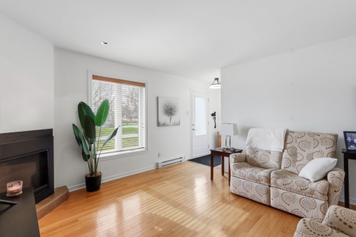 Salon - 825 Ch. Rhéaume, Saint-Michel, QC - Indoor Photo Showing Living Room With Fireplace