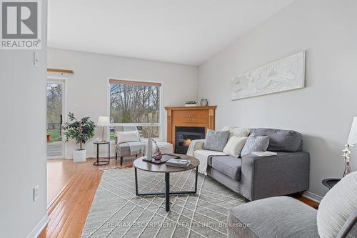 2393 Dalebrook Drive, Oakville, ON - Indoor Photo Showing Living Room With Fireplace