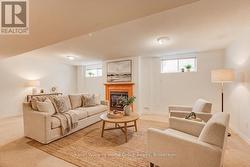 Virtually Staged - Basement Living Room - 