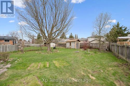 124 Montcalm Drive, Kitchener, ON - Outdoor With Backyard