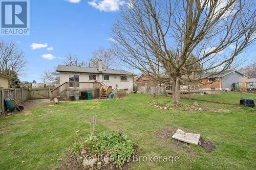124 Montcalm Drive, Kitchener, ON - Outdoor With Backyard