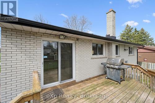124 Montcalm Drive, Kitchener, ON - Outdoor With Deck Patio Veranda With Exterior