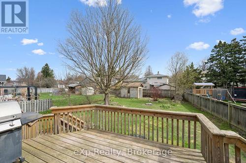 124 Montcalm Drive, Kitchener, ON - Outdoor With Deck Patio Veranda