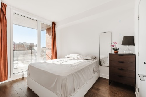 Bedroom - 605-315 Rue Richmond, Montréal (Le Sud-Ouest), QC - Indoor Photo Showing Bedroom