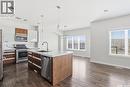 446 Pichler Crescent, Saskatoon, SK  - Indoor Photo Showing Kitchen With Stainless Steel Kitchen With Double Sink With Upgraded Kitchen 