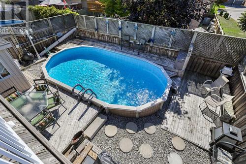 1081 Keswick Court, Oshawa, ON - Outdoor With Above Ground Pool With Exterior