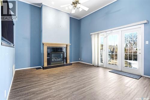 104 Lockwood Road, Regina, SK - Indoor With Fireplace