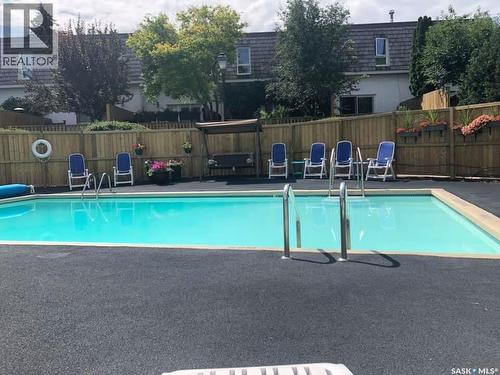 104 Lockwood Road, Regina, SK - Outdoor With In Ground Pool With Backyard