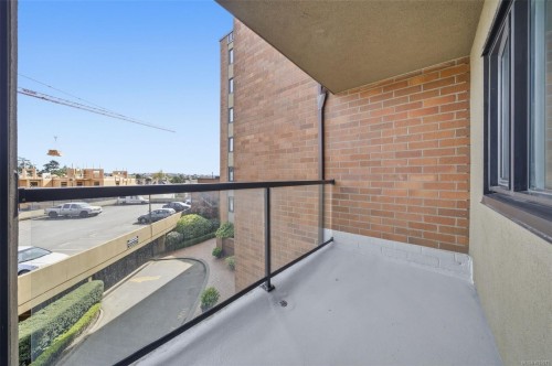 308-103 Gorge Rd East, Victoria, BC - Outdoor With Balcony With Exterior