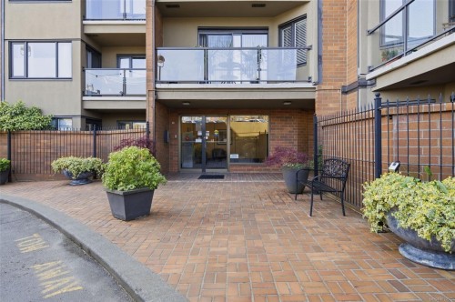 308-103 Gorge Rd East, Victoria, BC - Outdoor With Balcony With Exterior