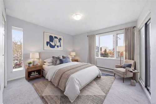 308-103 Gorge Rd East, Victoria, BC - Indoor Photo Showing Bedroom