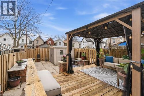 14 Mars Avenue, Hamilton, ON - Outdoor With Deck Patio Veranda