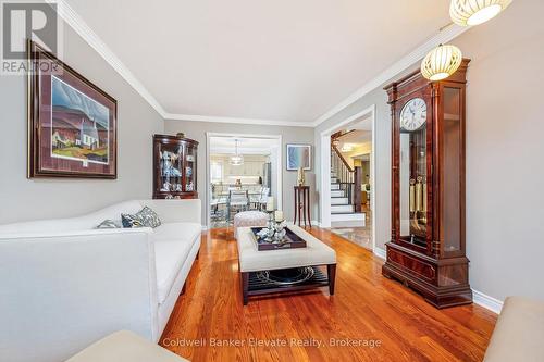 1531 Polesden Drive, Mississauga, ON - Indoor Photo Showing Living Room