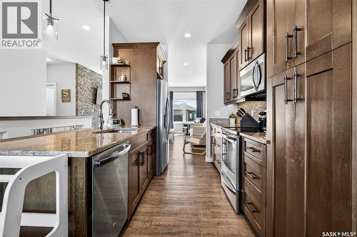 1181 Meier Drive, Moose Jaw, SK - Indoor Photo Showing Kitchen With Upgraded Kitchen