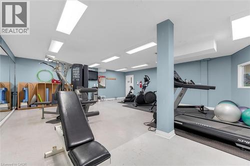 145 Silverbirch Boulevard, Hamilton, ON - Indoor Photo Showing Gym Room