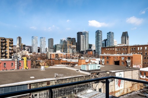 Vue - 613-385 Rue St-Martin, Montréal (Le Sud-Ouest), QC - Outdoor With Balcony With View