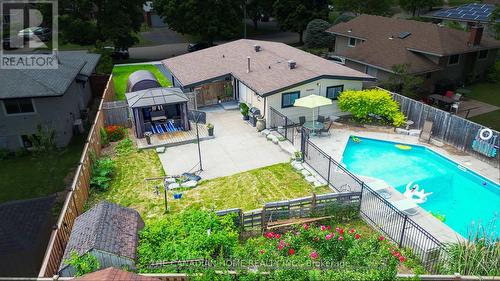 350 Boxbury Drive, Waterloo, ON - Outdoor With In Ground Pool