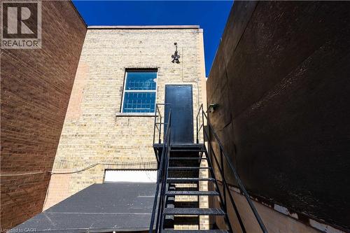 Back entrance from parking lot - 19 King Street E Unit# 2, Kitchener, ON 