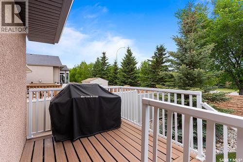 4505 Hames Crescent, Regina, SK - Outdoor With Deck Patio Veranda With Exterior