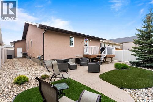 4505 Hames Crescent, Regina, SK - Outdoor With Deck Patio Veranda With Exterior