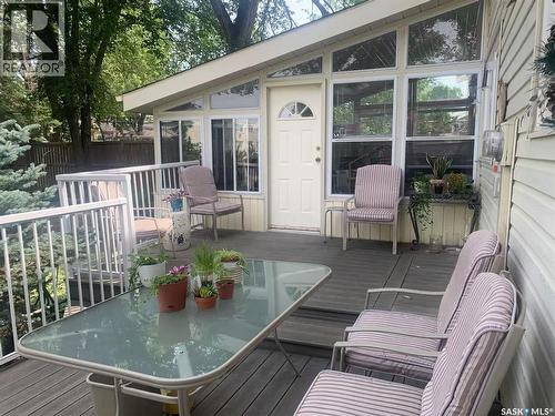 1 Culliton Crescent, Regina, SK - Outdoor With Deck Patio Veranda With Exterior