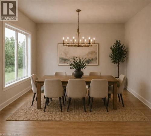 Lot 8 Sass Crescent, Paris, ON - Indoor Photo Showing Dining Room