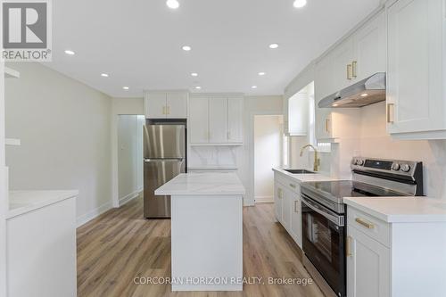 844 Stirling Avenue S, Kitchener, ON - Indoor Photo Showing Kitchen With Upgraded Kitchen
