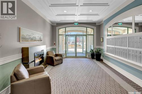 310 2050 College Avenue, Regina, SK - Indoor With Fireplace