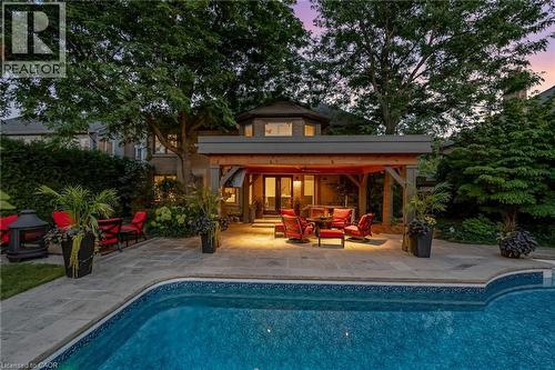 4133 Millcroft Park Drive, Burlington, ON - Outdoor With In Ground Pool With Deck Patio Veranda