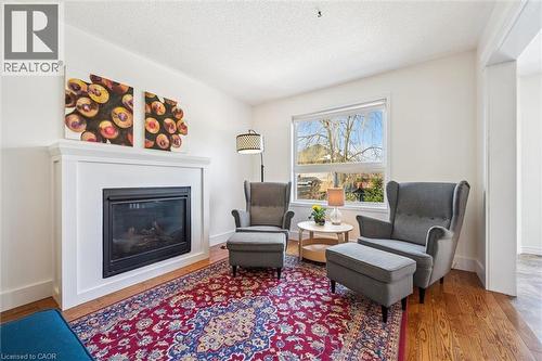 304 Daniel Crescent, Elora, ON - Indoor Photo Showing Living Room With Fireplace
