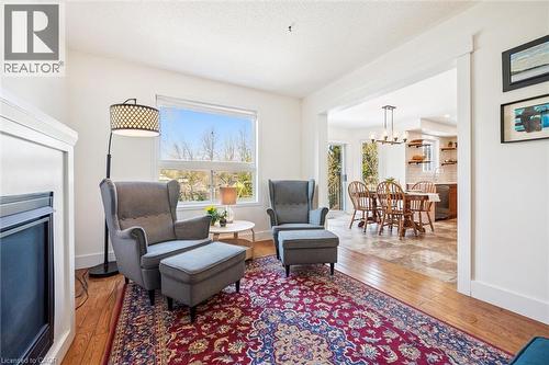 304 Daniel Crescent, Elora, ON - Indoor Photo Showing Living Room With Fireplace