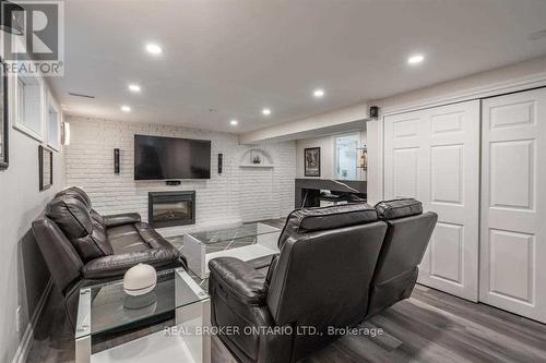 2 Core Crescent, Brampton, ON - Indoor With Fireplace