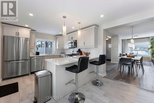 111 Melrose Avenue N, Hamilton, ON - Indoor Photo Showing Kitchen With Upgraded Kitchen