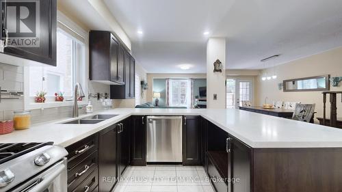 16 Edison Way, Whitby, ON - Indoor Photo Showing Kitchen With Double Sink