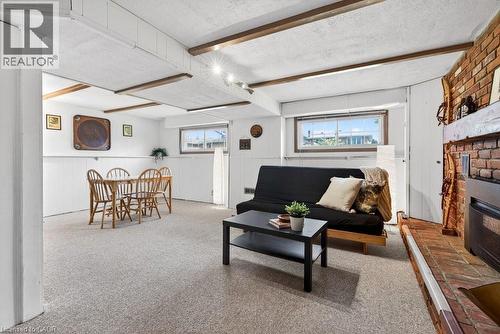 368 Carson Drive, Hamilton, ON - Indoor Photo Showing Other Room With Fireplace