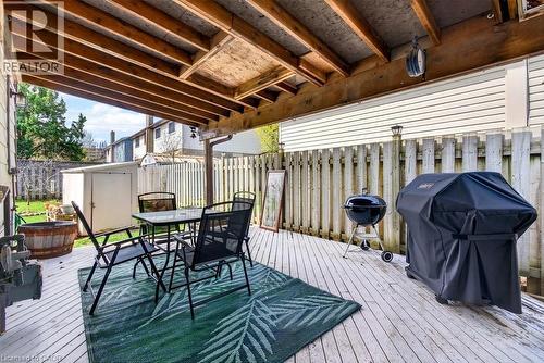 368 Carson Drive, Hamilton, ON -  With Deck Patio Veranda With Exterior